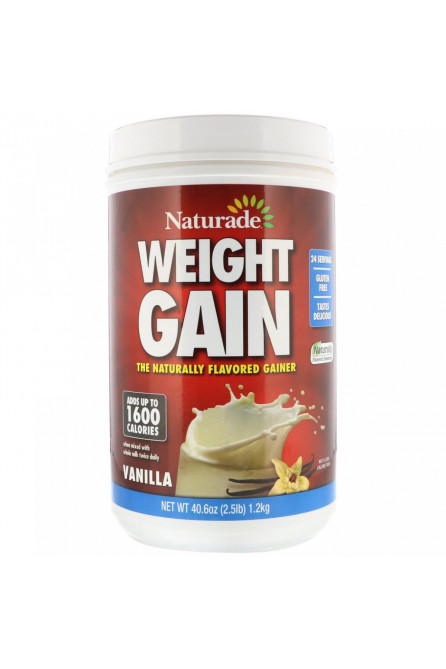 Weight Gain, Naturade, 40,6 oz (2,5 p) Weight Gain, Naturade, 40,6 oz (2,5 p)